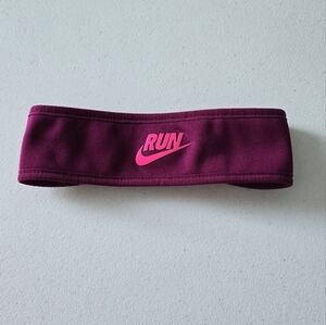 Nike Head band dark pink *